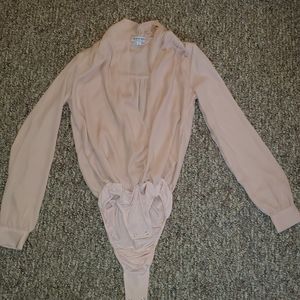 Blush bodysuit